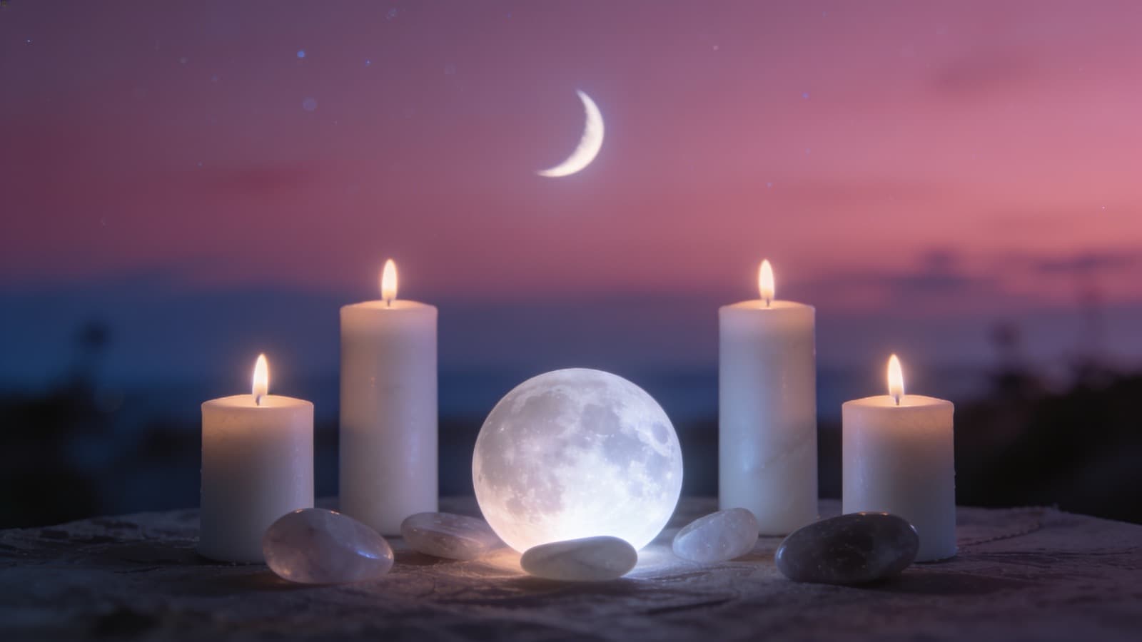 Nouvelle lune : rituels de manifestation et d'intention